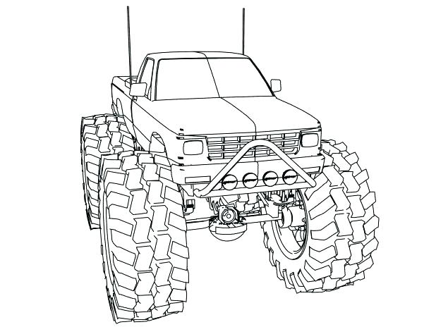 618x464 Monster Truck Colouring Pictures To Print Printable Coloring