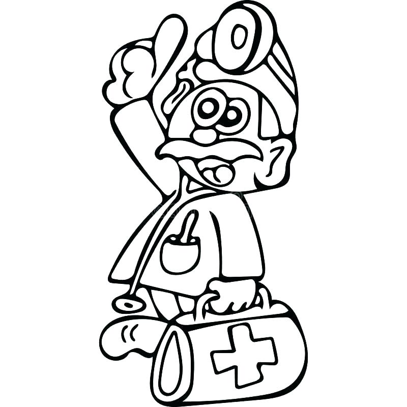 800x800 Doctor Tools Coloring Pages Coloring Pages Doctor Doctor Tools