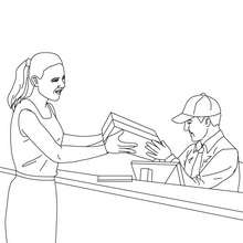 220x220 Postman Coloring Pages