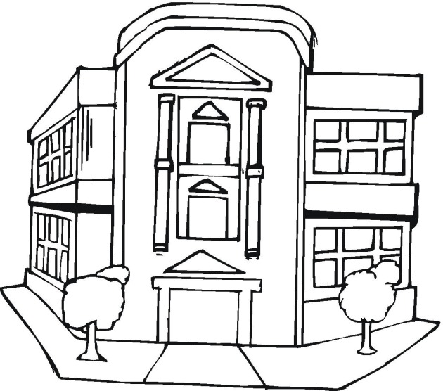 630x556 Post Office Coloring Pages Coloring Pages Of Post Office Kids