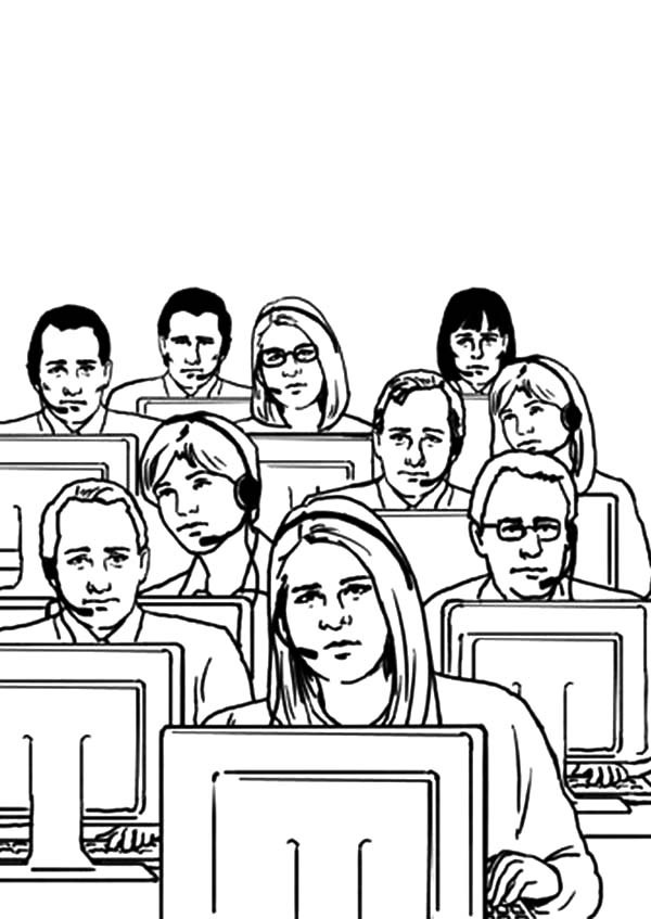 600x847 Business Office Coloring Pages Best Place To Color