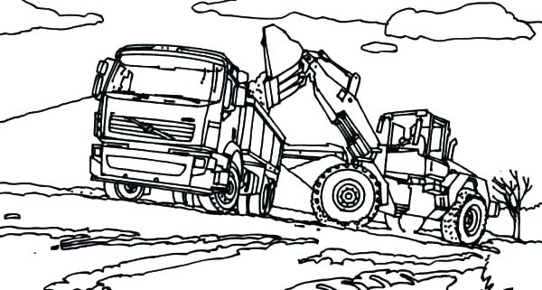 600x321 Semi Coloring Pages