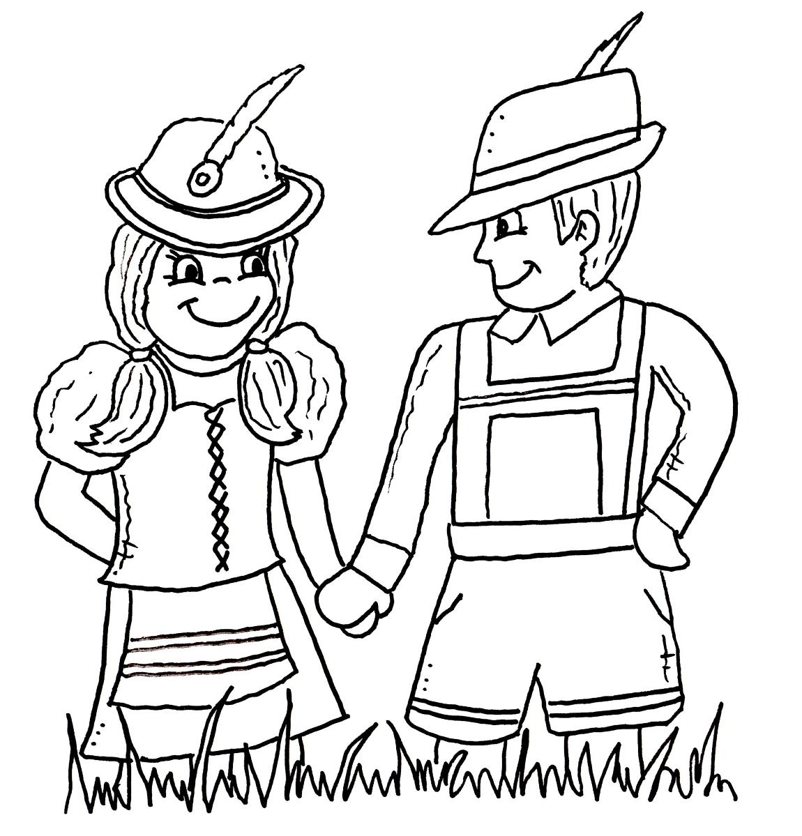 1150x1199 Oktoberfest Coloring Pages