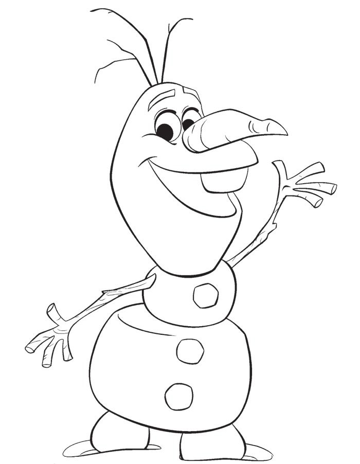 700x902 Christmas Coloring Pages Olaf, Prints And Craft