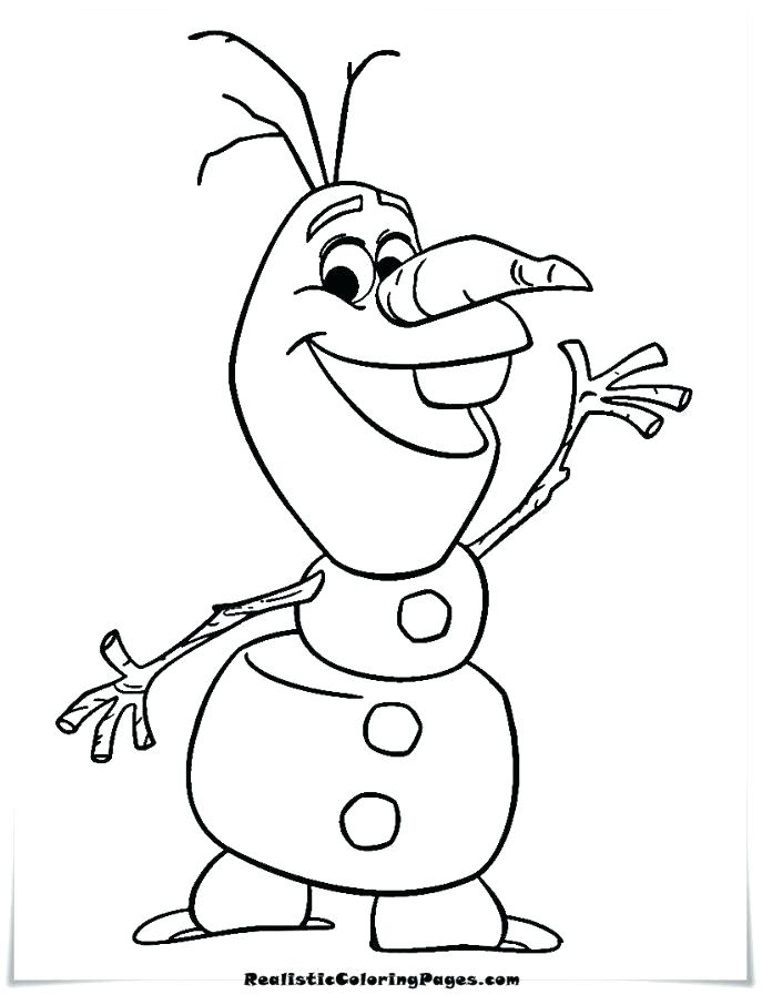 687x897 Olaf Coloring Book Pdf From Frozen Coloring Page Free Printable