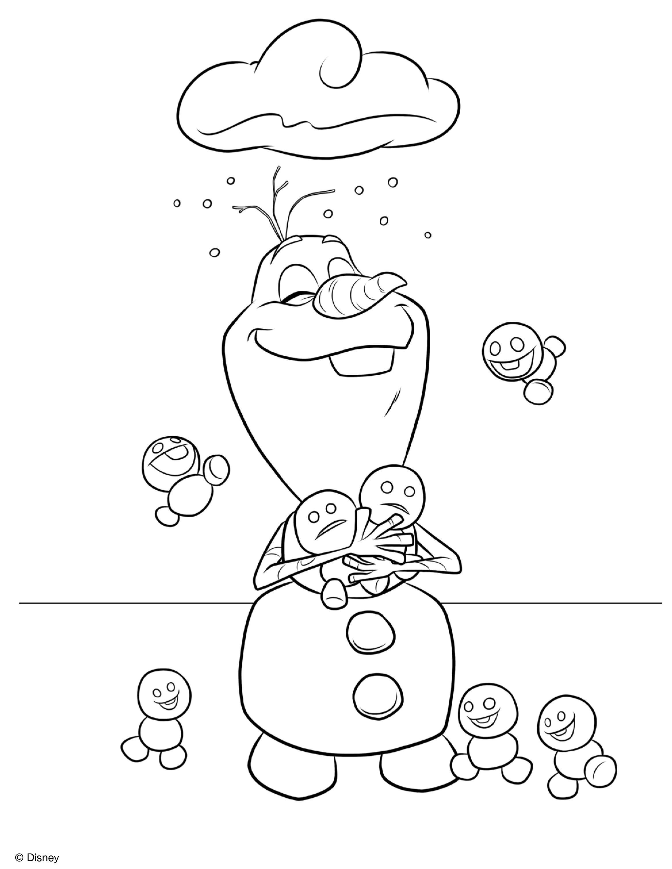 2336x3022 Awesome Frozen Olaf And Flower Coloring Pages Design Printable