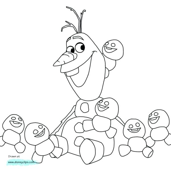 600x600 And Free Coloring Page O Frozen Kids Movies And Baby Olaf Coloring