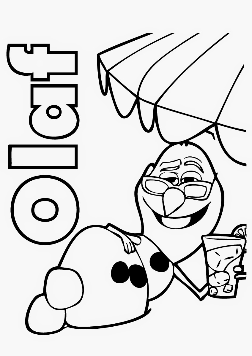 848x1200 Direct Olaf The Snowman Coloring Pages Page
