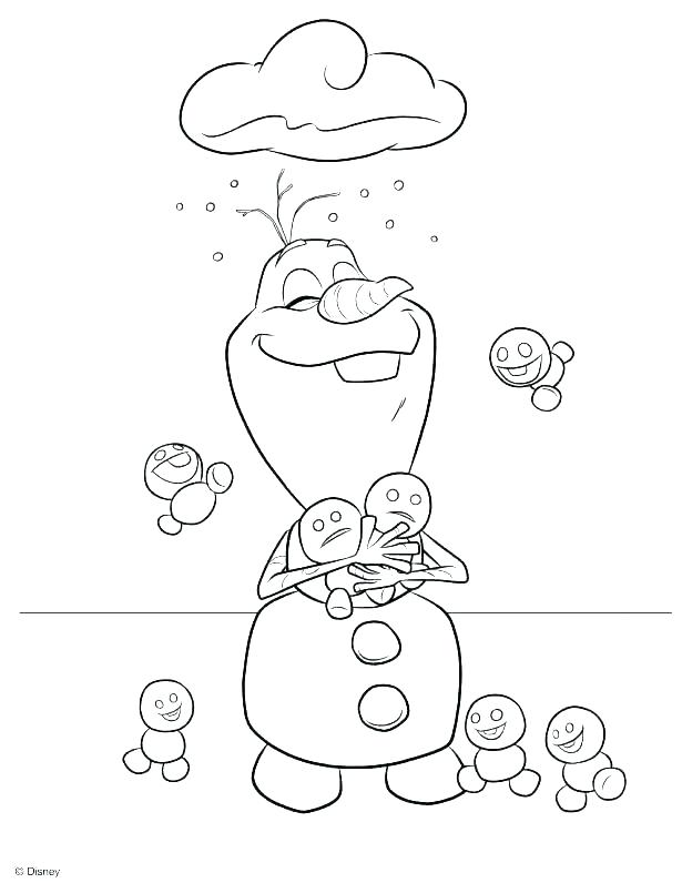 615x796 Olaf Pictures To Color