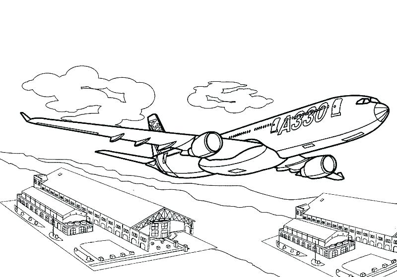 800x559 Coloring Pages Airplanes Yoschool.site