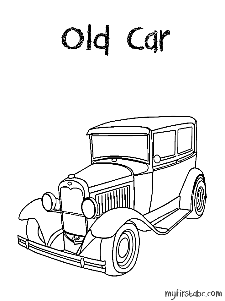 718x958 Old Car