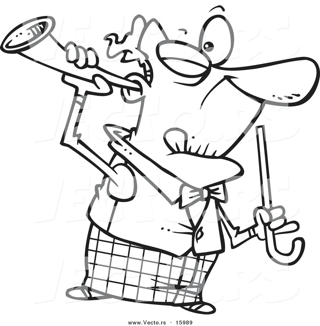 1024x1044 Exciting Old Man Coloring Pages Page Ear Vector Of A Cartoon