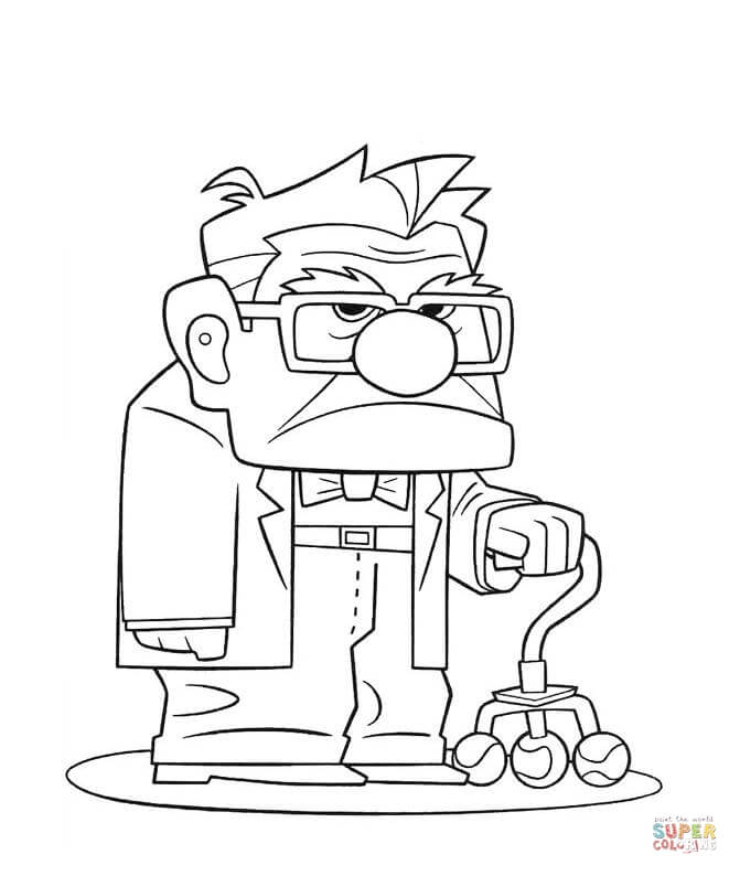 671x794 Old Coloring Pages Old Carl Coloring Page Free Printable Coloring
