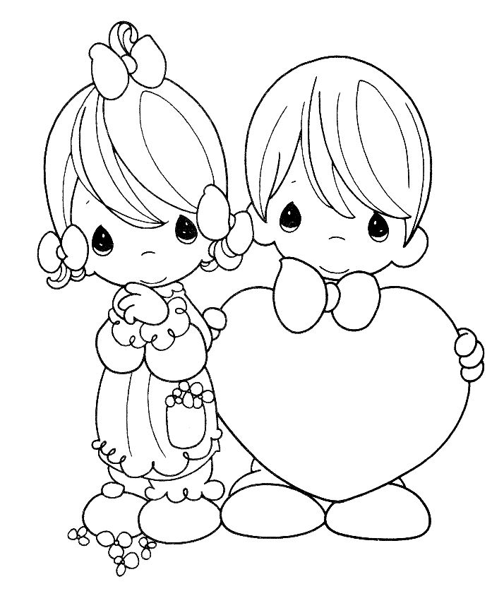 714x861 Couple Coloring Pages To Download And Print For Free