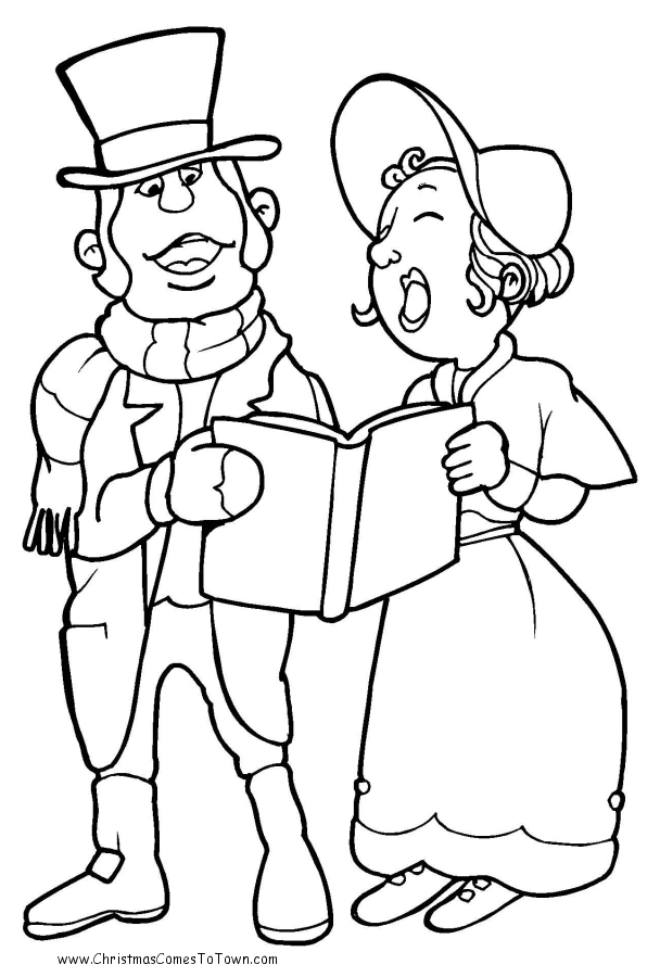 608x900 People Coloring Pages