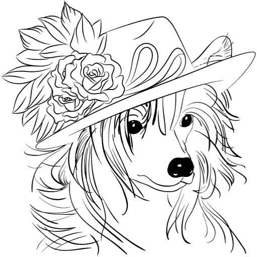 511x511 Best Coloring Books For Dog Lovers