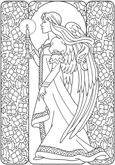 400x571 Christmas Coloring Books To Set The Holiday Mood