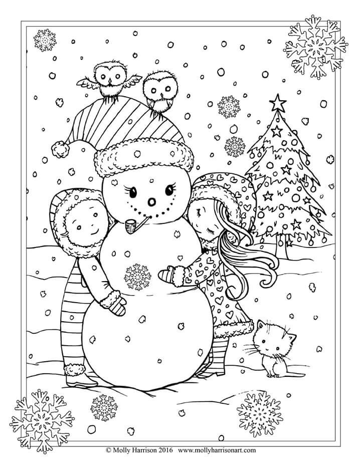 720x932 467 Best Christmas Colors Images On Coloring Books