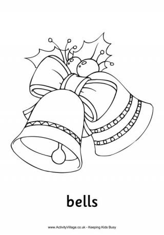 320x458 Christmas Colouring Pages