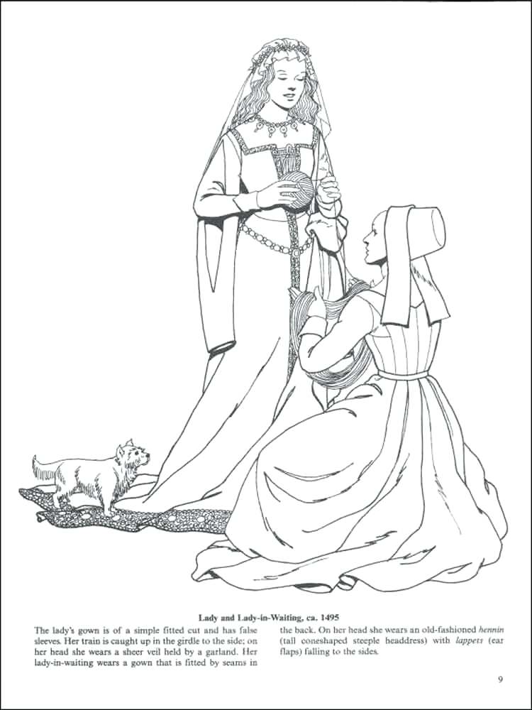 750x1000 Old Fashioned Coloring Books Historical Fashion Coloring Pages Media