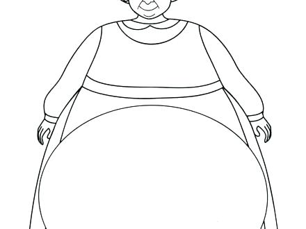 440x330 There Was An Old Lady Coloring Page Old Lady Coloring Page