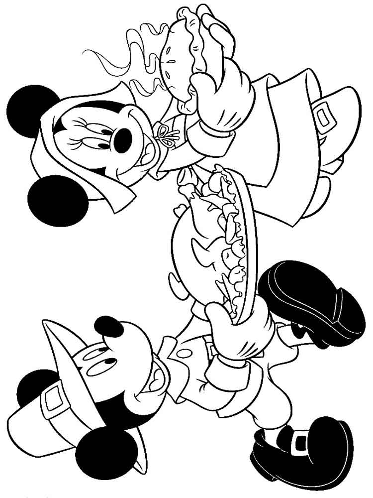 750x1000 Free Printable Mickey And Minnie Mouse Coloring Pages.