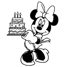 230x230 Happy Birthday Coloring Pages