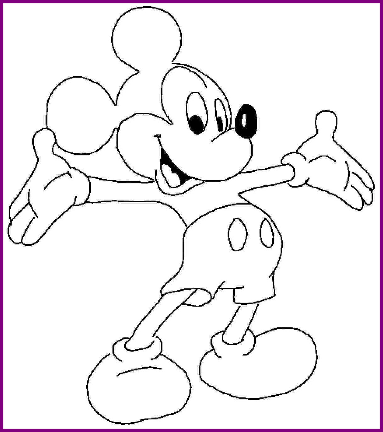 1219x1375 Best Mickey And Minnie Mouse Coloring Pages Printable Pict