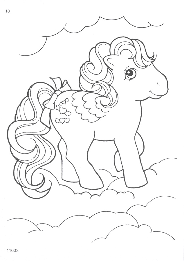 634x900 My Little Pony G1 Coloring Pages Natasja Doe