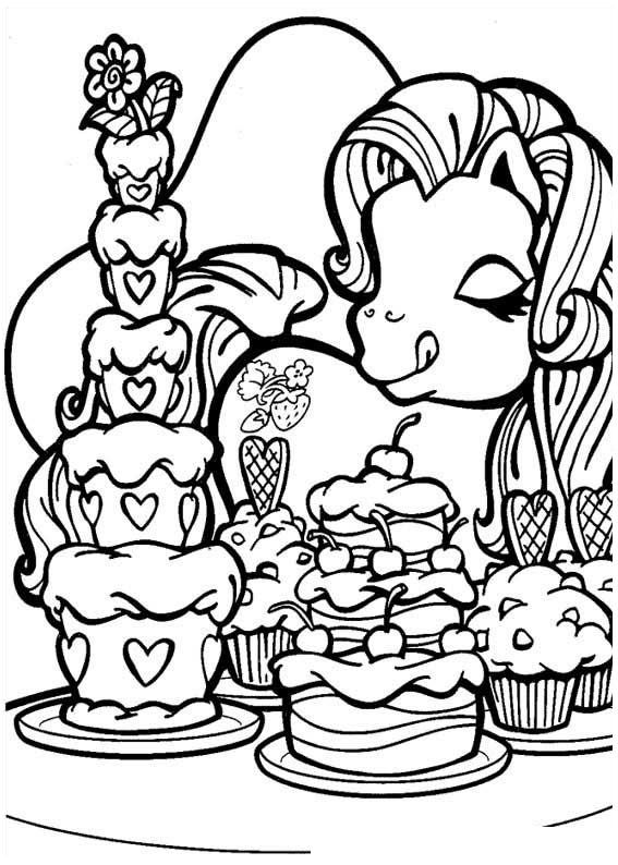 567x794 My Little Pony Coloring Pages 30