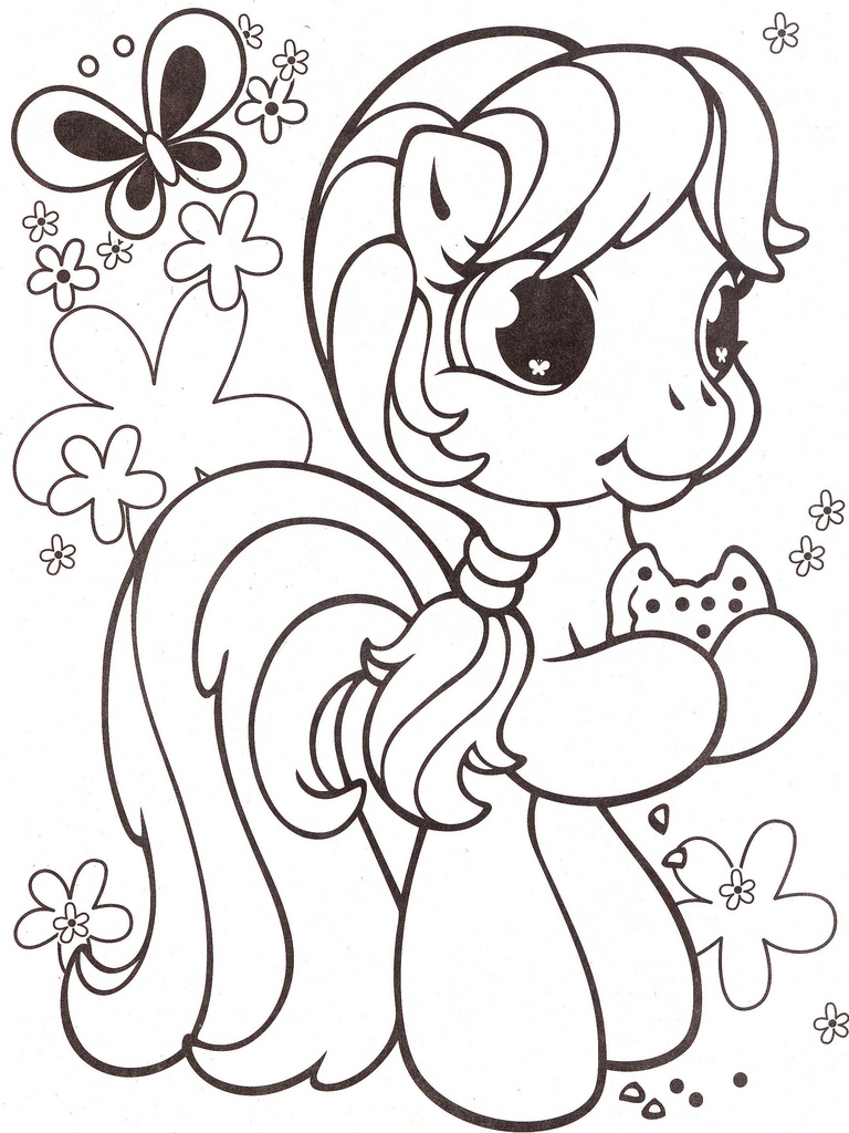 768x1024 Lavishly Old My Little Pony Coloring Pages Imp