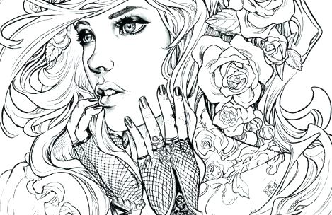 469x304 Person Coloring Page Adult Coloring Pages People Printable