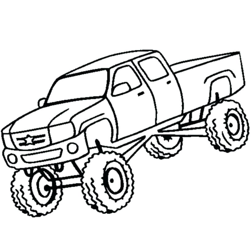 816x816 Coloring Pages Of Trucks Printable Coloring Pages Trucks Fire