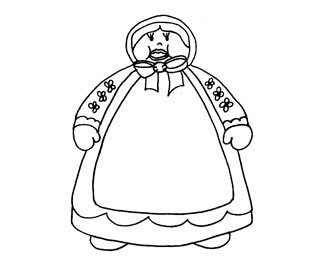 320x280 Old Lady Who Swallowed A Fly Circle Time Printable