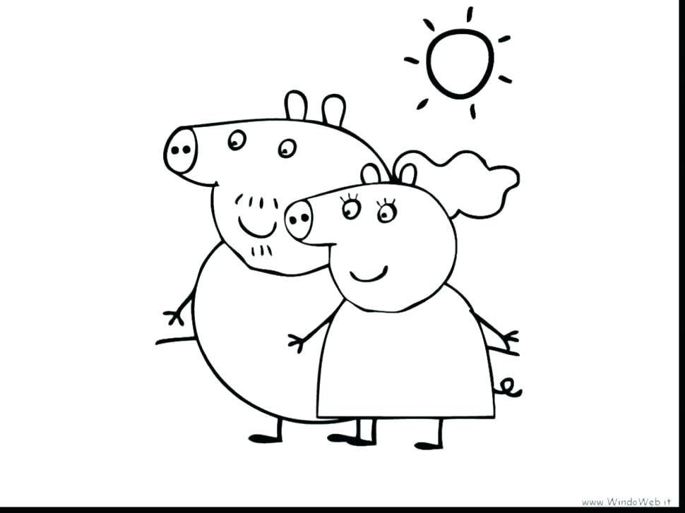 970x727 Olivia The Pig Coloring Pages To Print Printable Coloring Pages