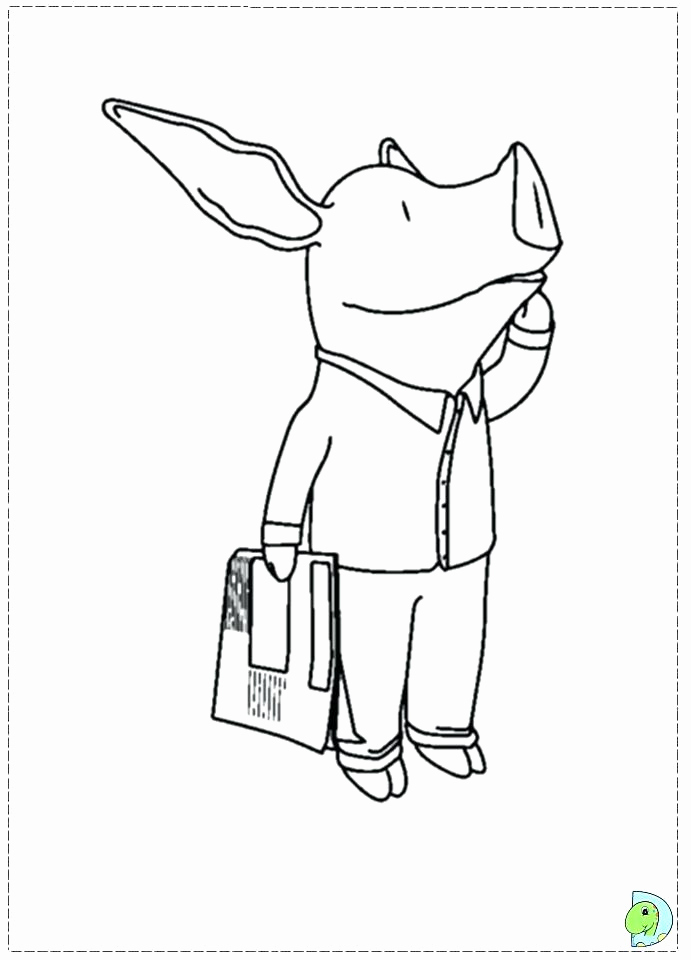 691x960 Olivia The Pig Coloring Pages Olivia Pig Coloring Pages