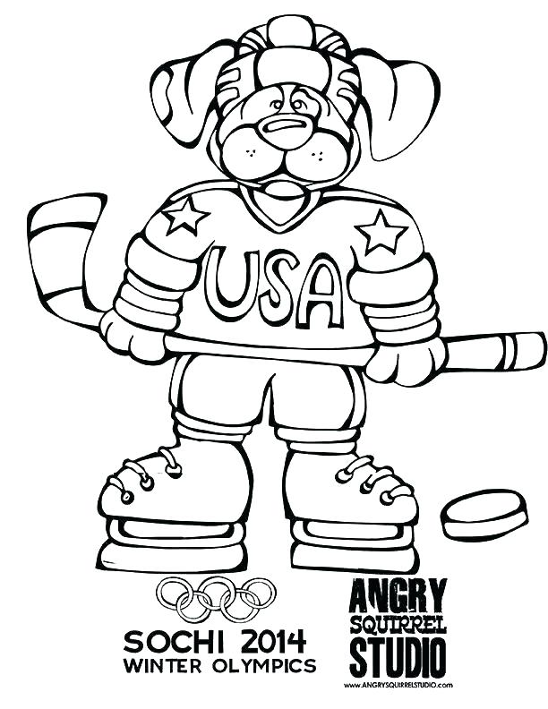 612x792 Olympic Coloring Pages Cliptext.co