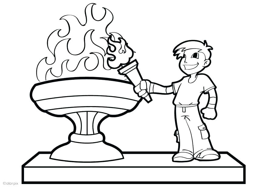 875x620 Free Printable Summer Olympic Coloring Pages Kids Coloring Rings
