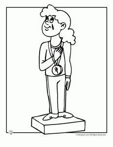 231x300 Free Printable Olympic Torch Coloring Page Printables