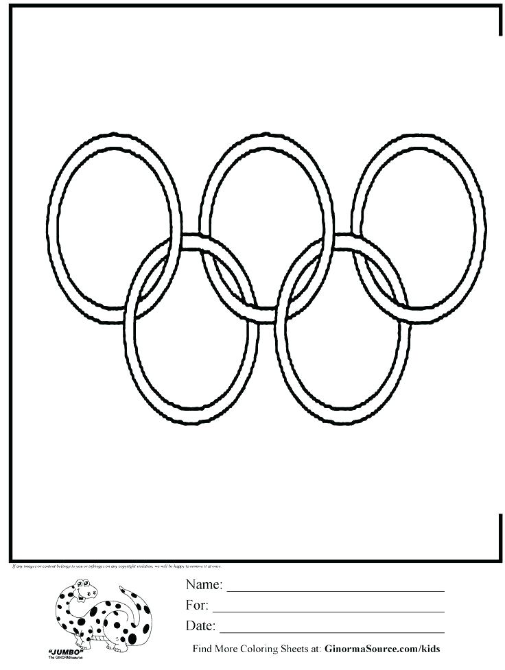 736x977 Coloring Page Rings Rings Olympic Rings Colouring Page Pdf
