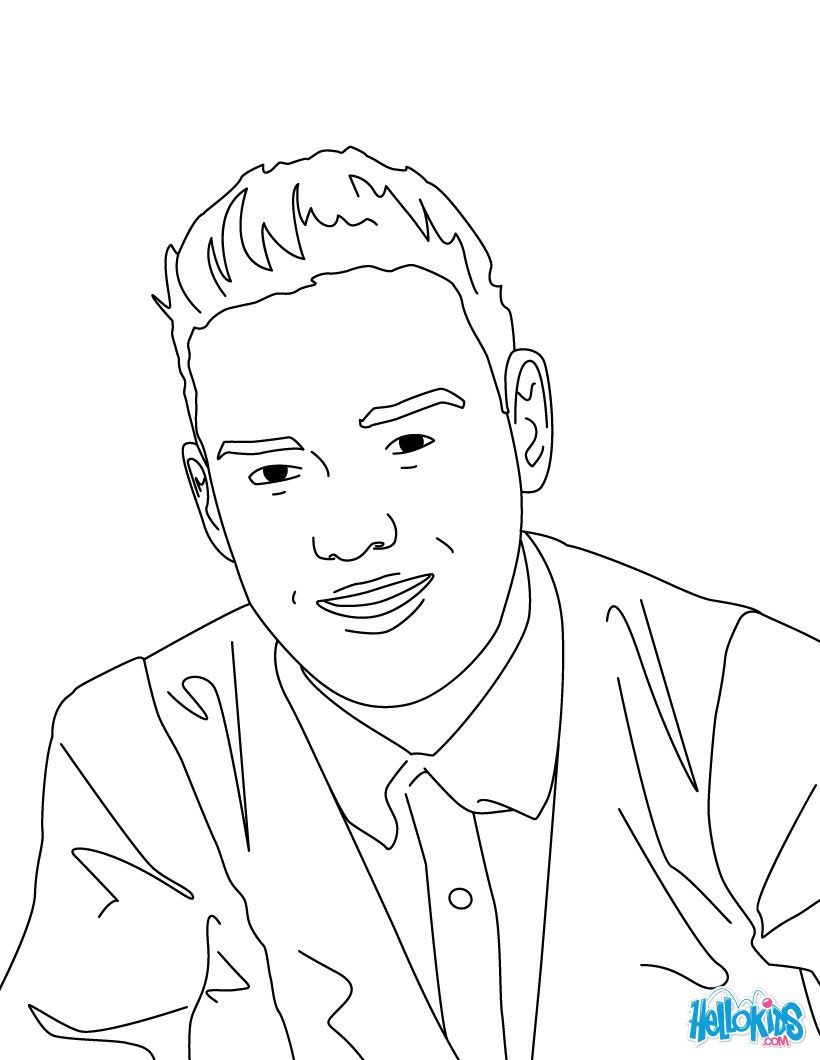 820x1060 Liam Payne Coloring Page. Moree Direction Coloring Sheets