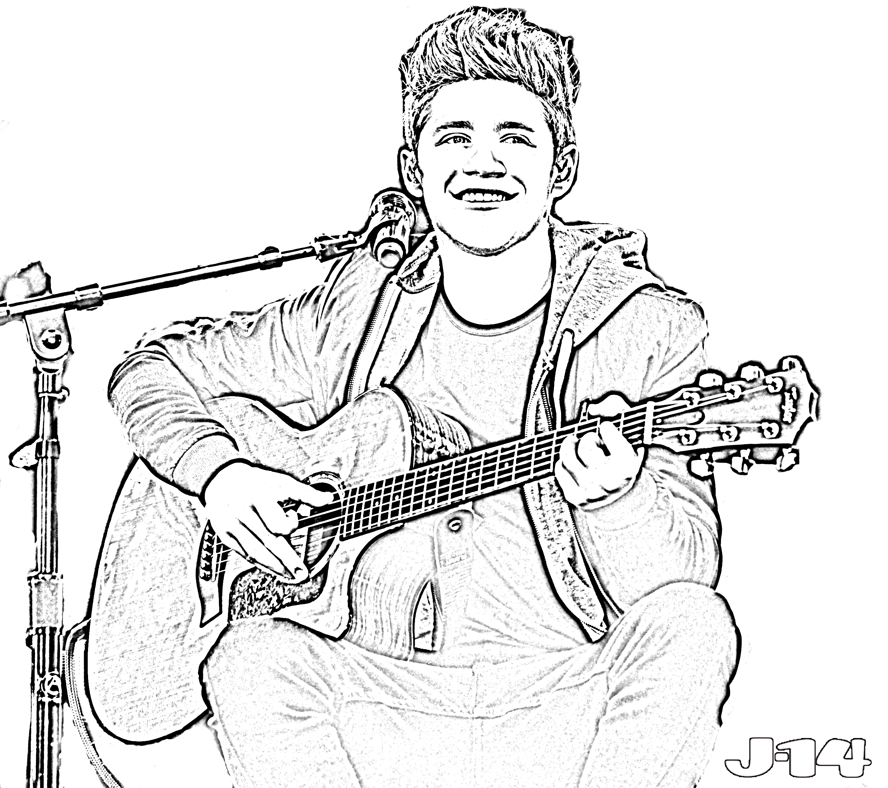 2844x2524 10 Printable One Direction Coloring Pages 9