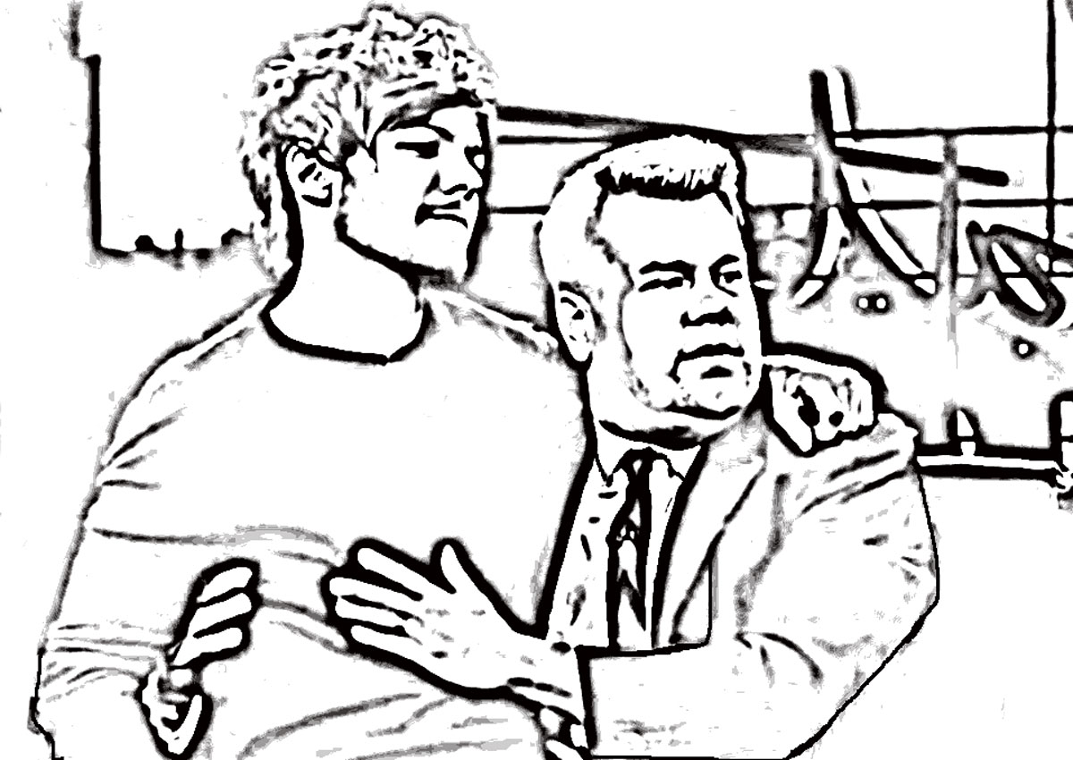 1200x850 Adult Coloring Book Pages From Late Late Show