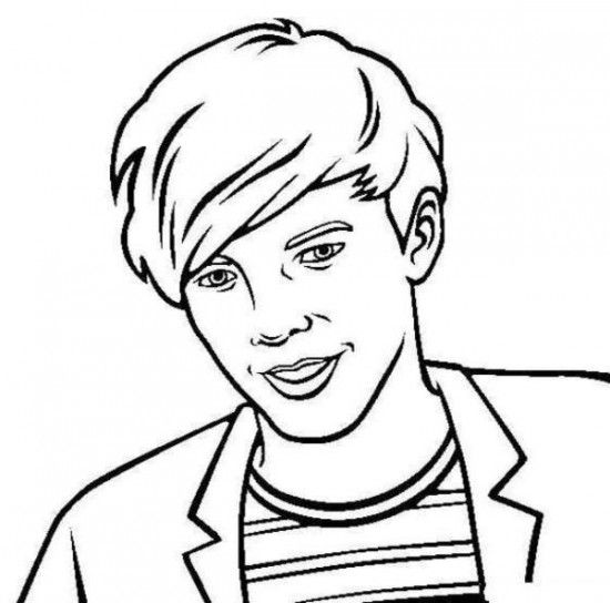 550x544 11 Printable One Direction Coloring Pages Kids Time @ Tabs