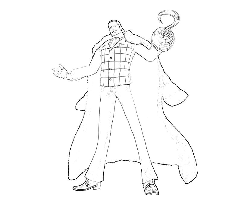 800x667 One Piece Crocodile Smoking Mario