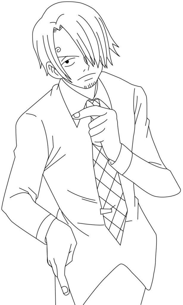 615x1024 Coloring Pictures On One Piece Free Printables