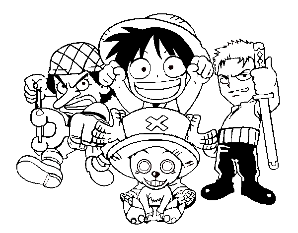 600x470 One Piece Coloring Pages James Free Printables