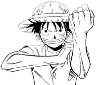 200x173 Coloring Pages One Piece Drawing