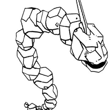 360x360 Onix Pokemon Of Brock Coloring Page Pokemon !!!!