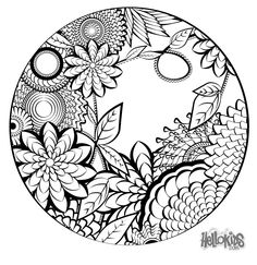 236x243 Mandala Coloring Page 27 Free Sample Join Fb Grown Up Coloring